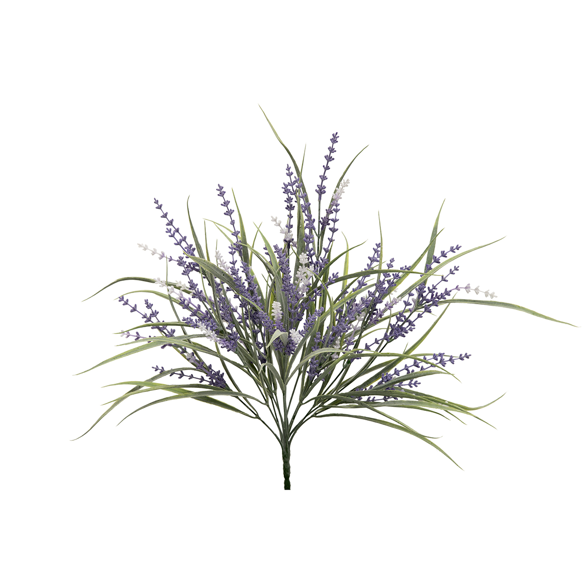 BUSH LAVENDER AND SPIKE GRASS 18IN X 19IN PURPLE