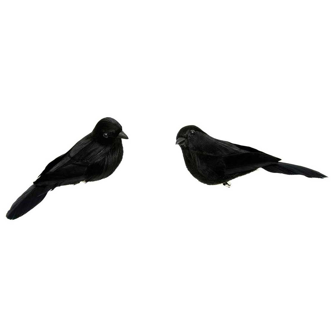 CROW 2 ASSORTED SMALL 1.75IN X 4.5IN BLACK WITH METAL CLIP