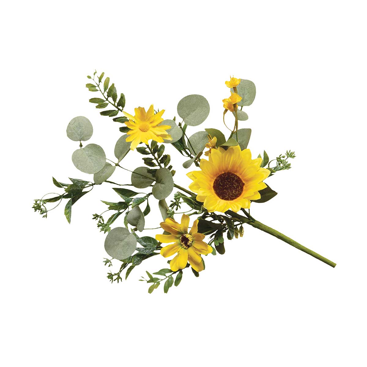 !Sunflower/Daisy/Eucalyptus Pik Yellow 11"x17"