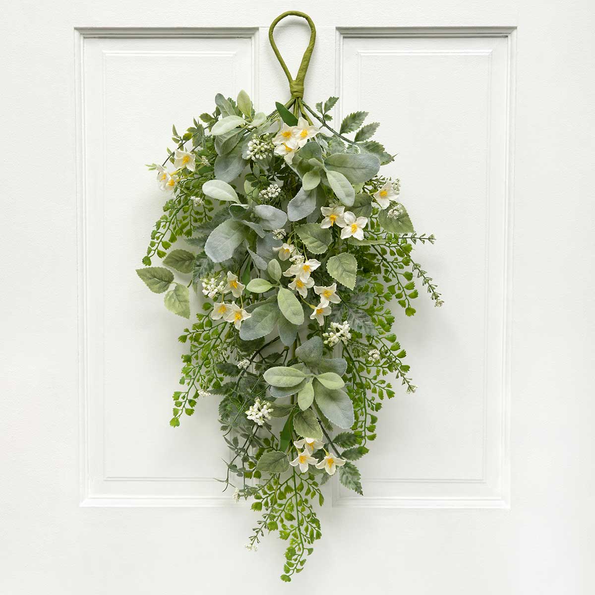 BOUGH GARDEN FOLIAGE 13IN X 28IN POLYESTER/PLASTIC - Click Image to Close