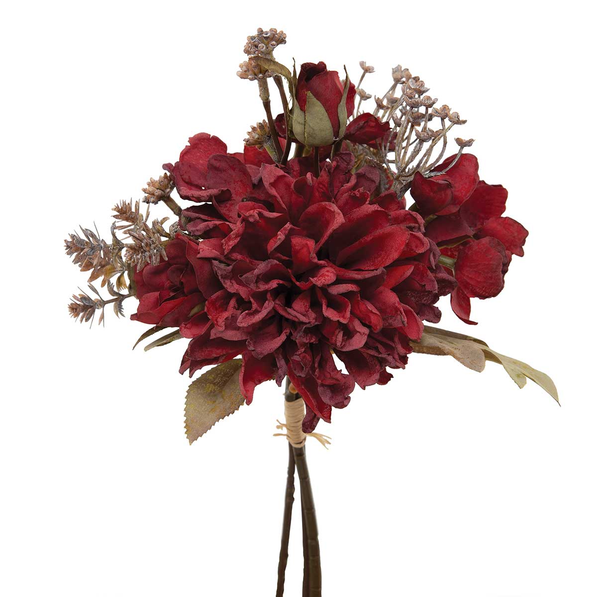 BUNDLE OF 3 CANTERBURY DAHLIA 6IN X 12IN RED
