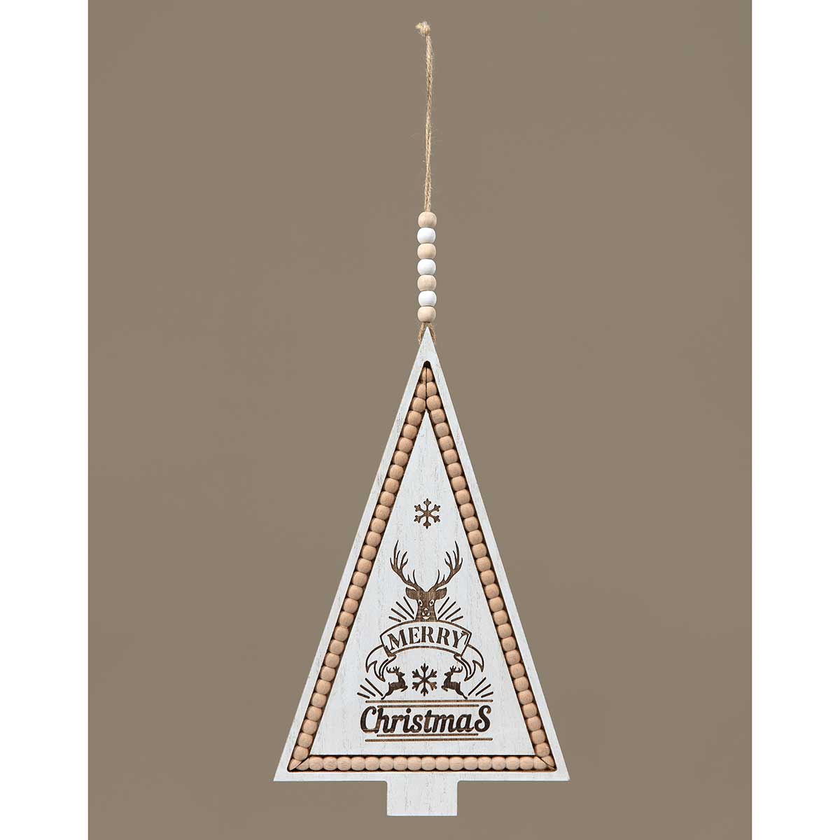 ORNAMENT TREE WITH DEER 6.25IN X .25IN X 11IN - Click Image to Close