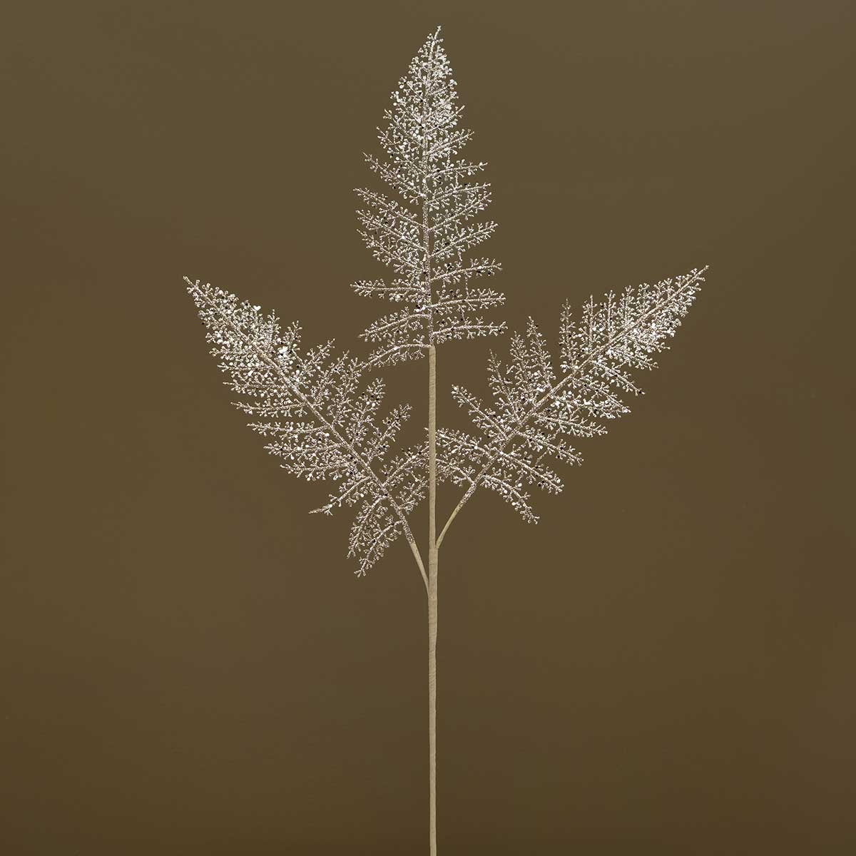 FERN SPRAY CHAMPAGNE WITH GLITTER 14"X34" - Click Image to Close