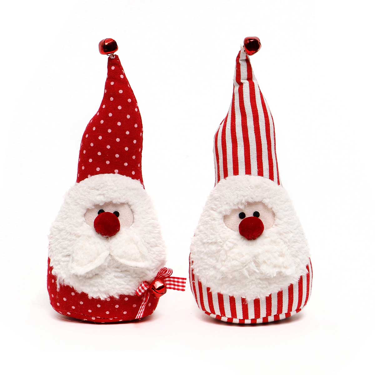 RED SANTA GNOME WITH RED NOSE AND