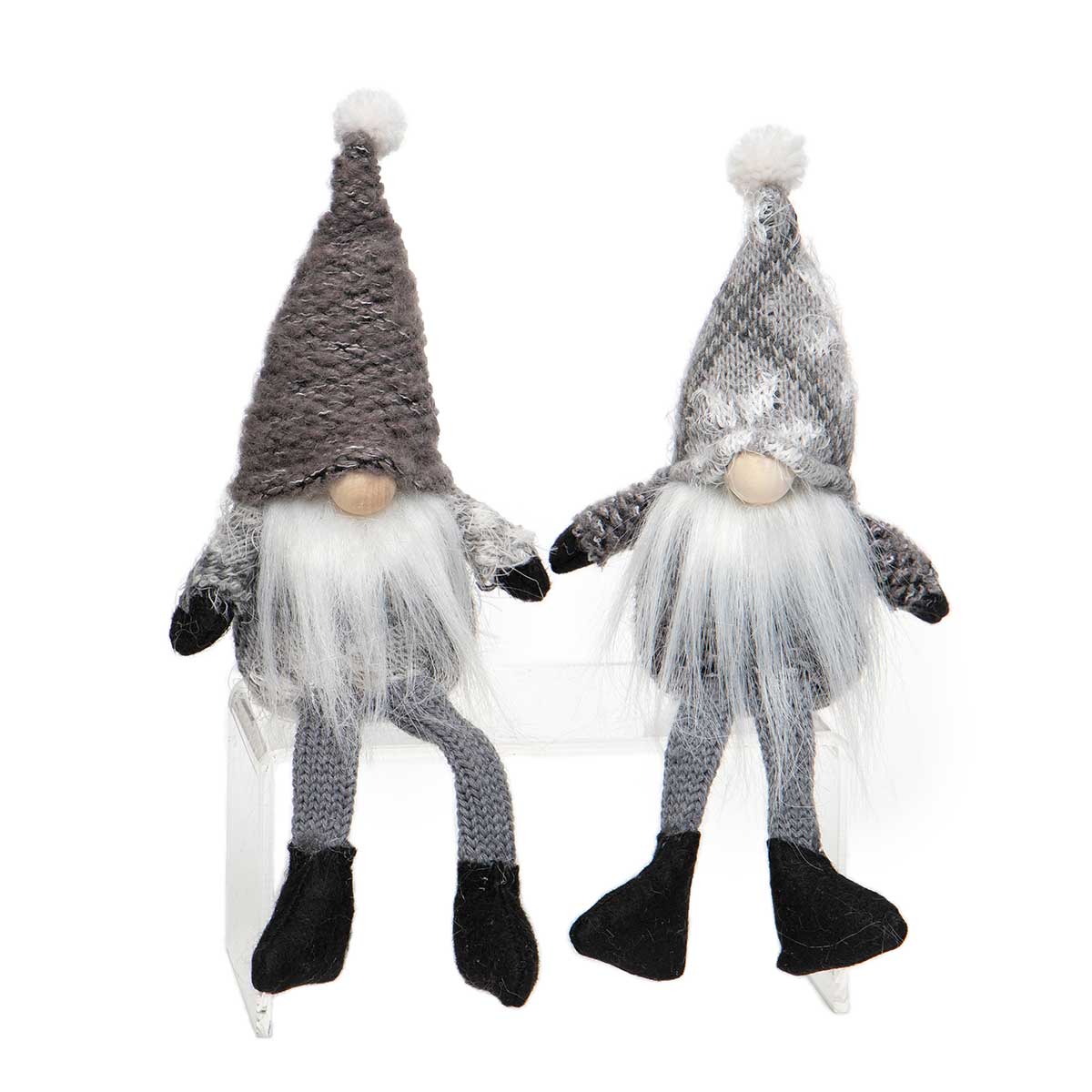 !GNOME GREY WITH SNOWFLAKE AND LEGS 2 ASSORTED F33