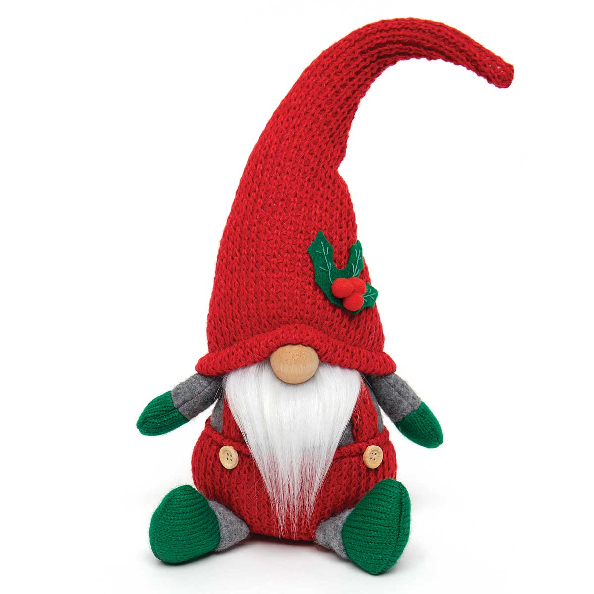 b50 GNOME HOLLY HAT SMALL 2.5IN X 8.5IN POLYESTER