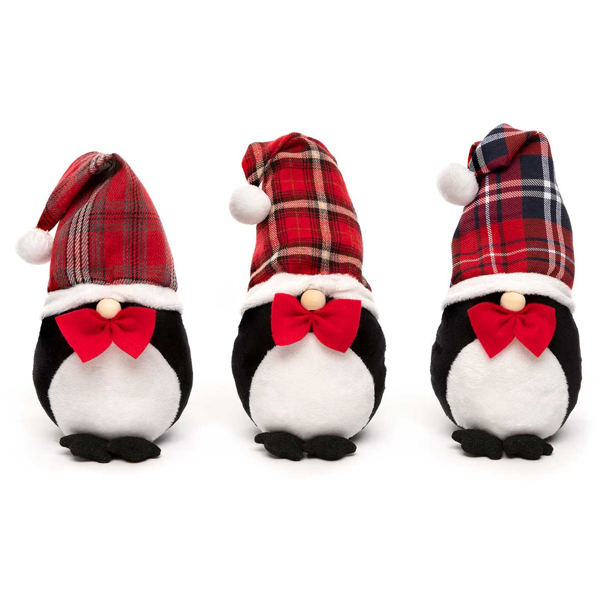 !PENGUIN PARADE GNOME WITH BOWTIE 3 AST LARGE