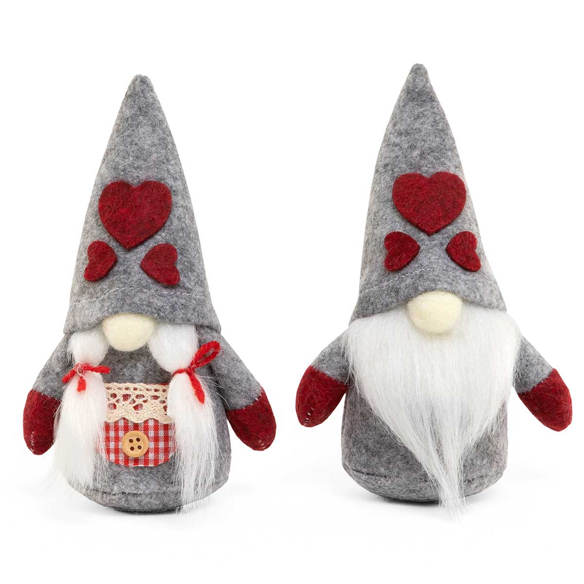 GNOME COUPLE 2 ASSORTED GREY