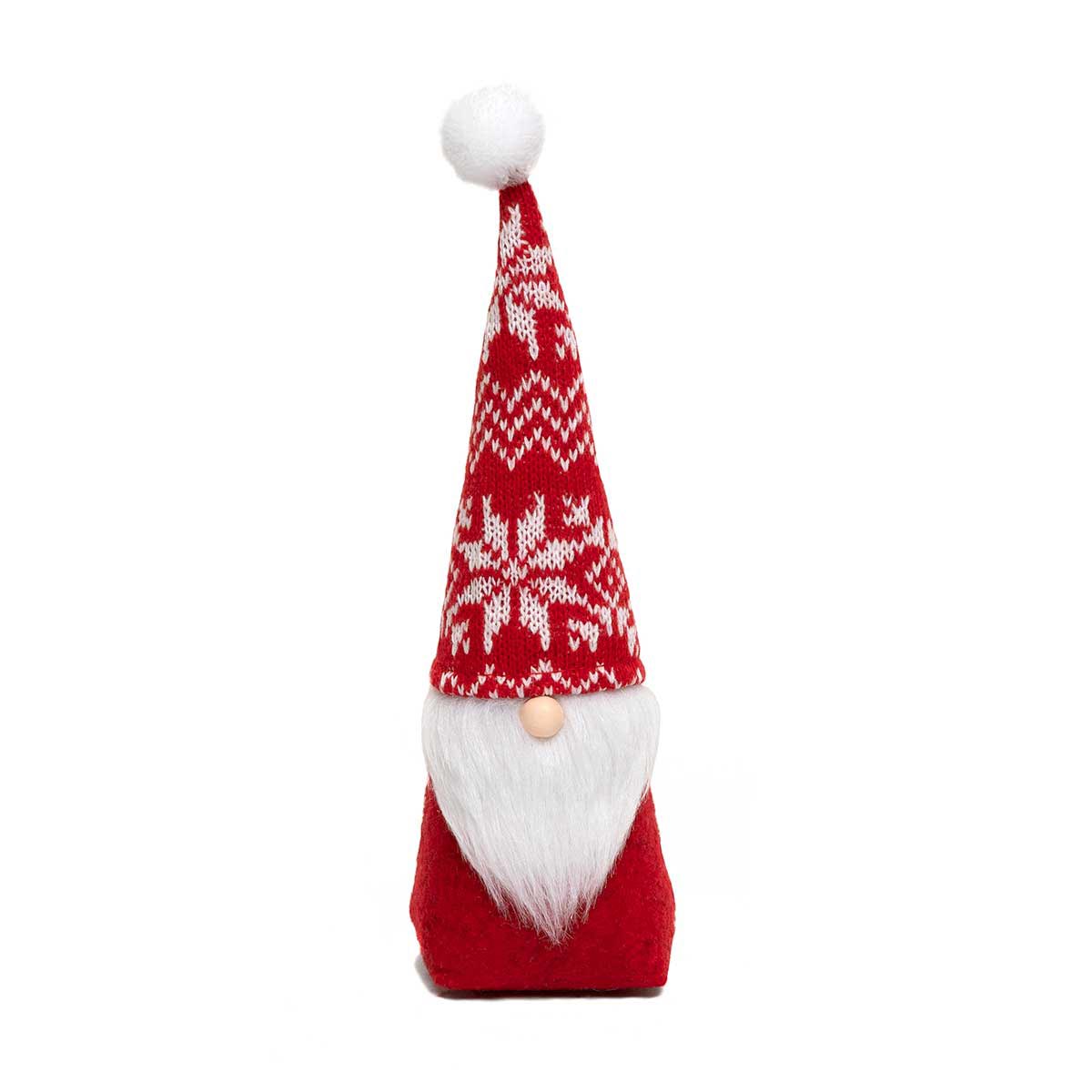 !TOMTE HOLIDAY GNOME WITH SWEATER HAT MEDIUM