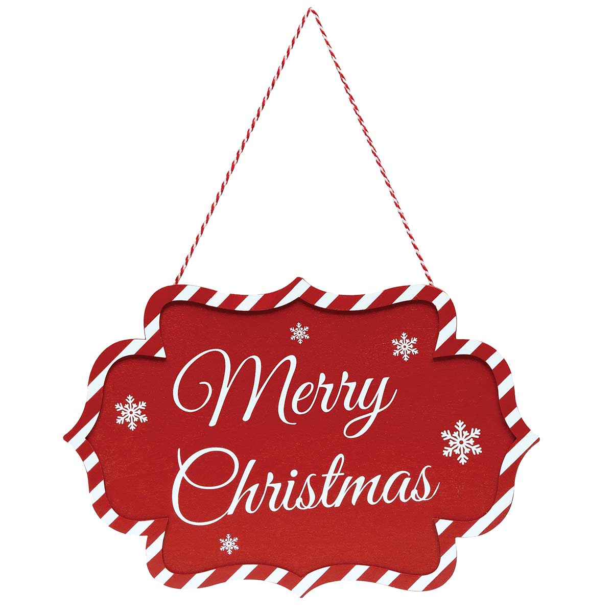 !MERRY CHRISTMAS HANGING SIGN