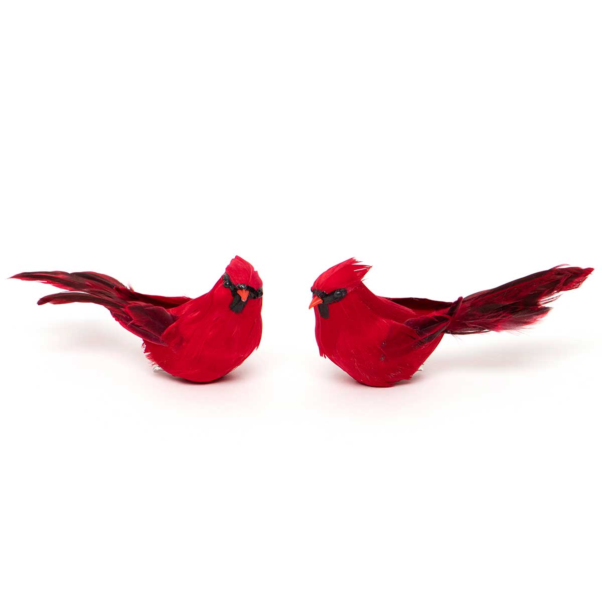 RED/BLACK CARDINAL WITH CLIP 2 ASSORTED STYLES