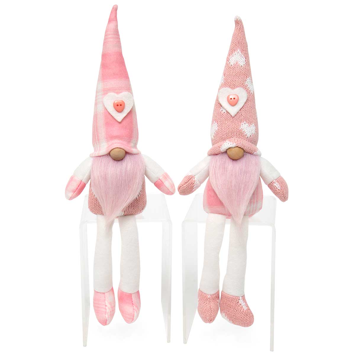 b50 Think Pink Gnome with Wood Nose 13"