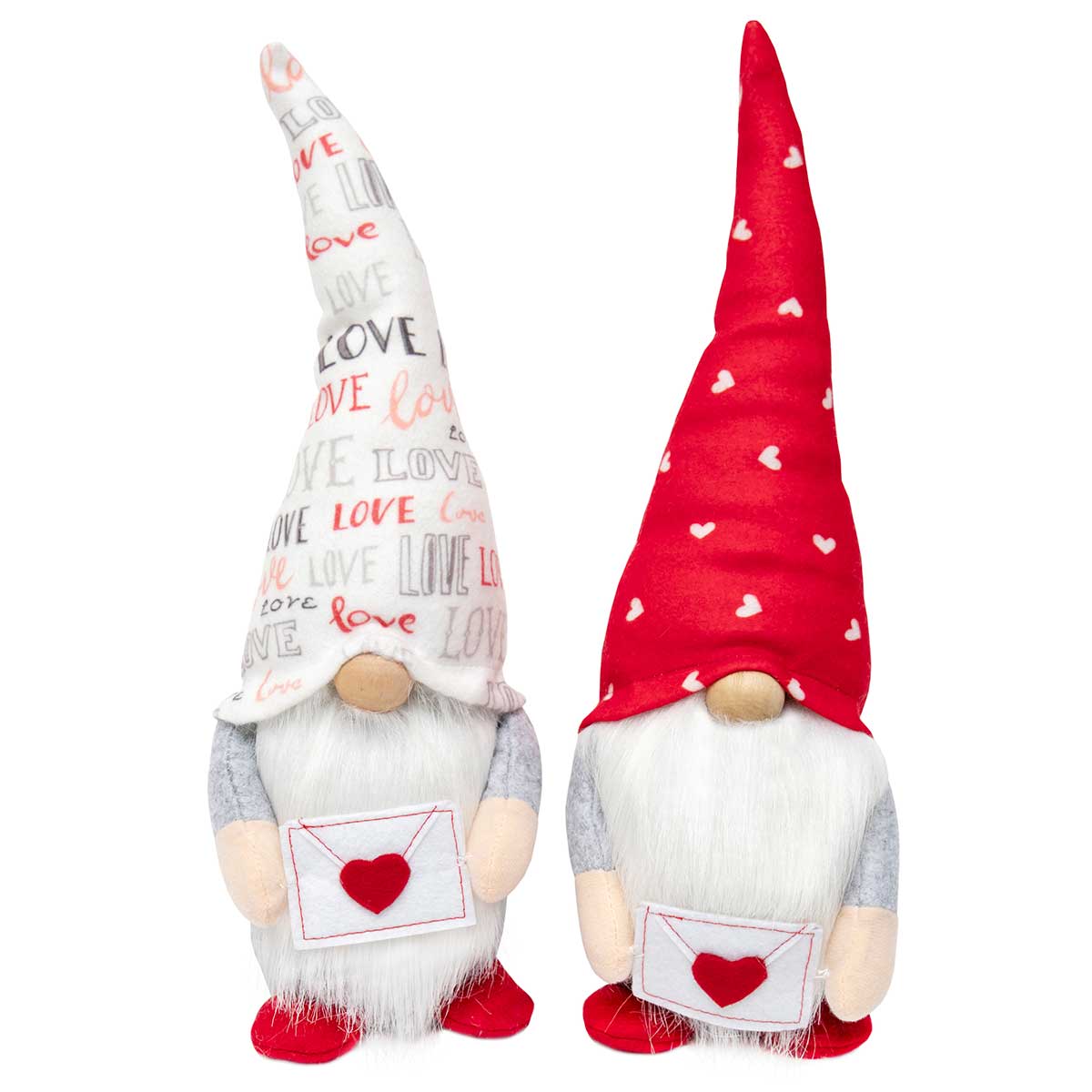 Luv Gnome with Envelope, Wood Nose 14"