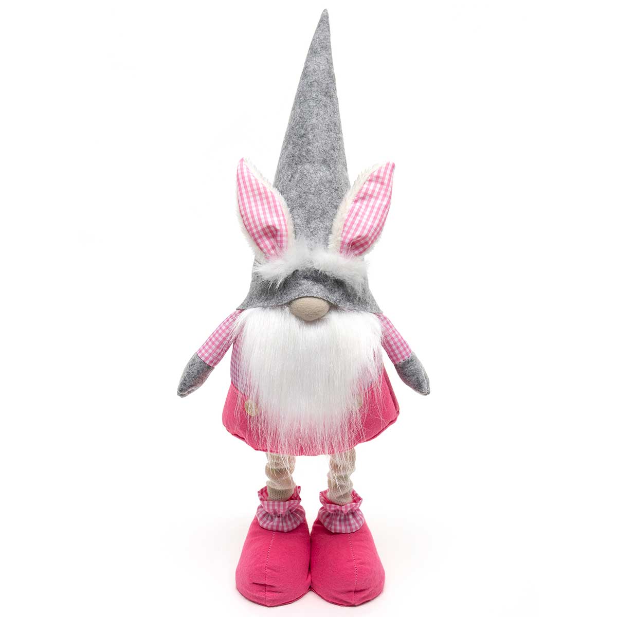 !Hippity Bunny Gnome with Expandable Gnome Telescoping/Expandabl