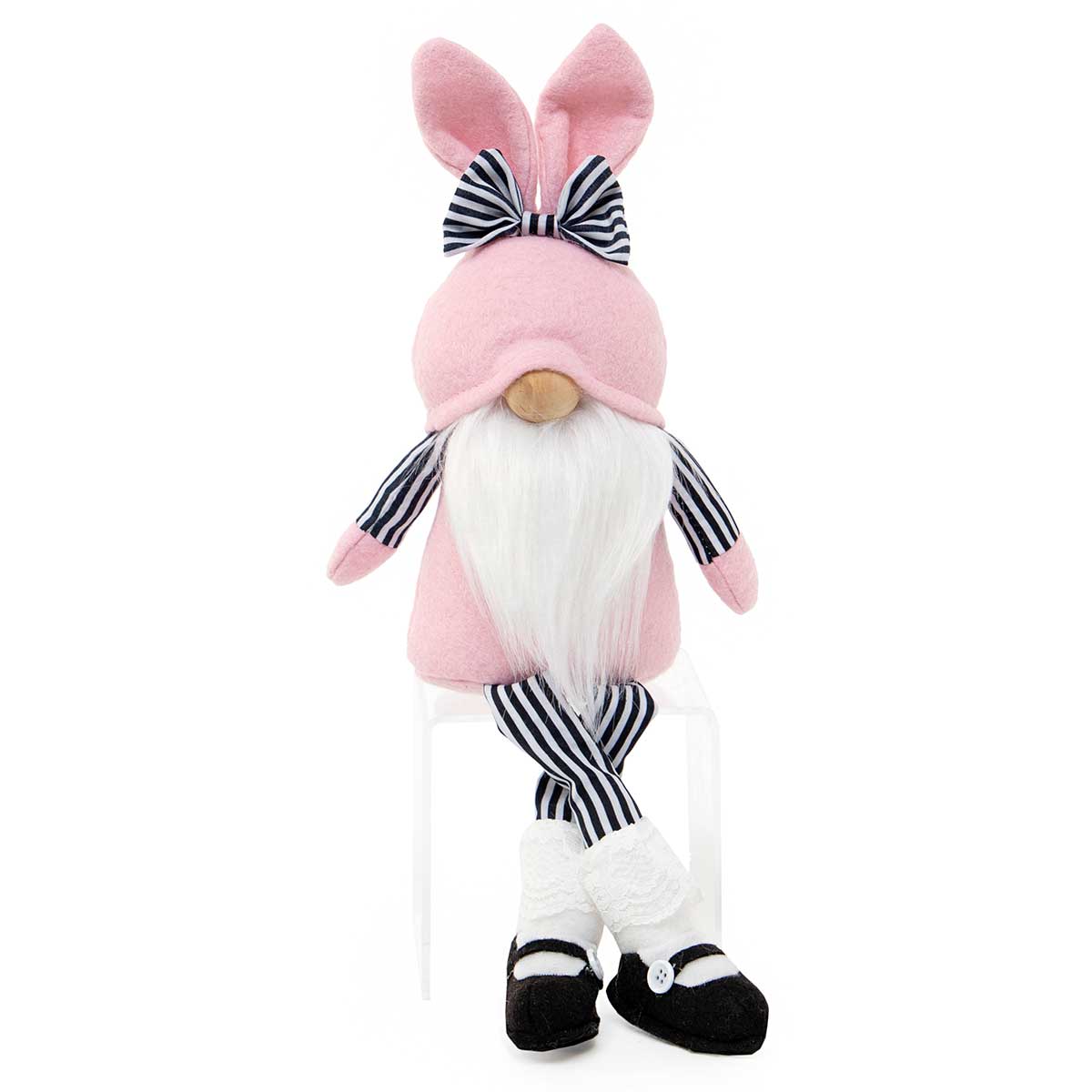!Dapper Dandy Gnome with Wood Nose 15" Large