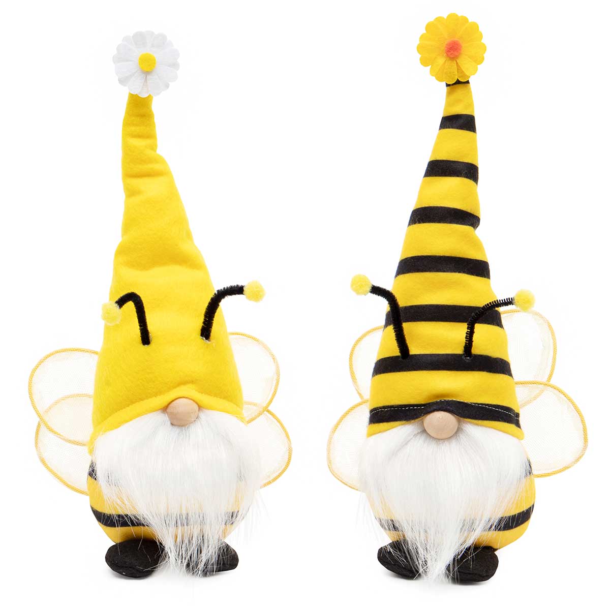 b50 Buzz The Bee Gnome with Striped/Yellow 12.5" Large