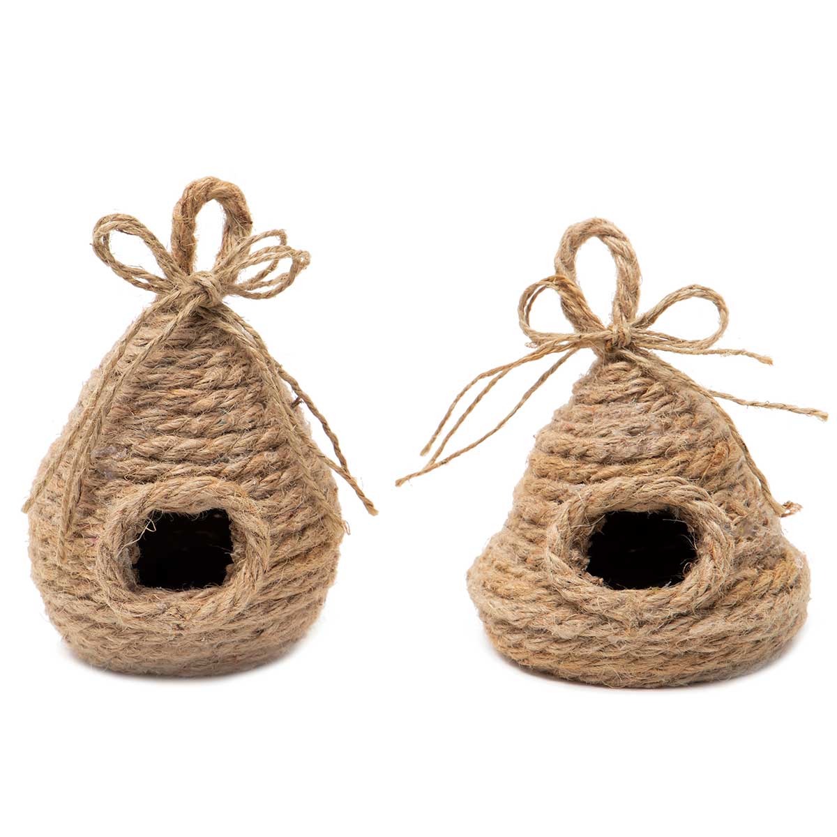 !Skep with Jute Bow 2 Assorted