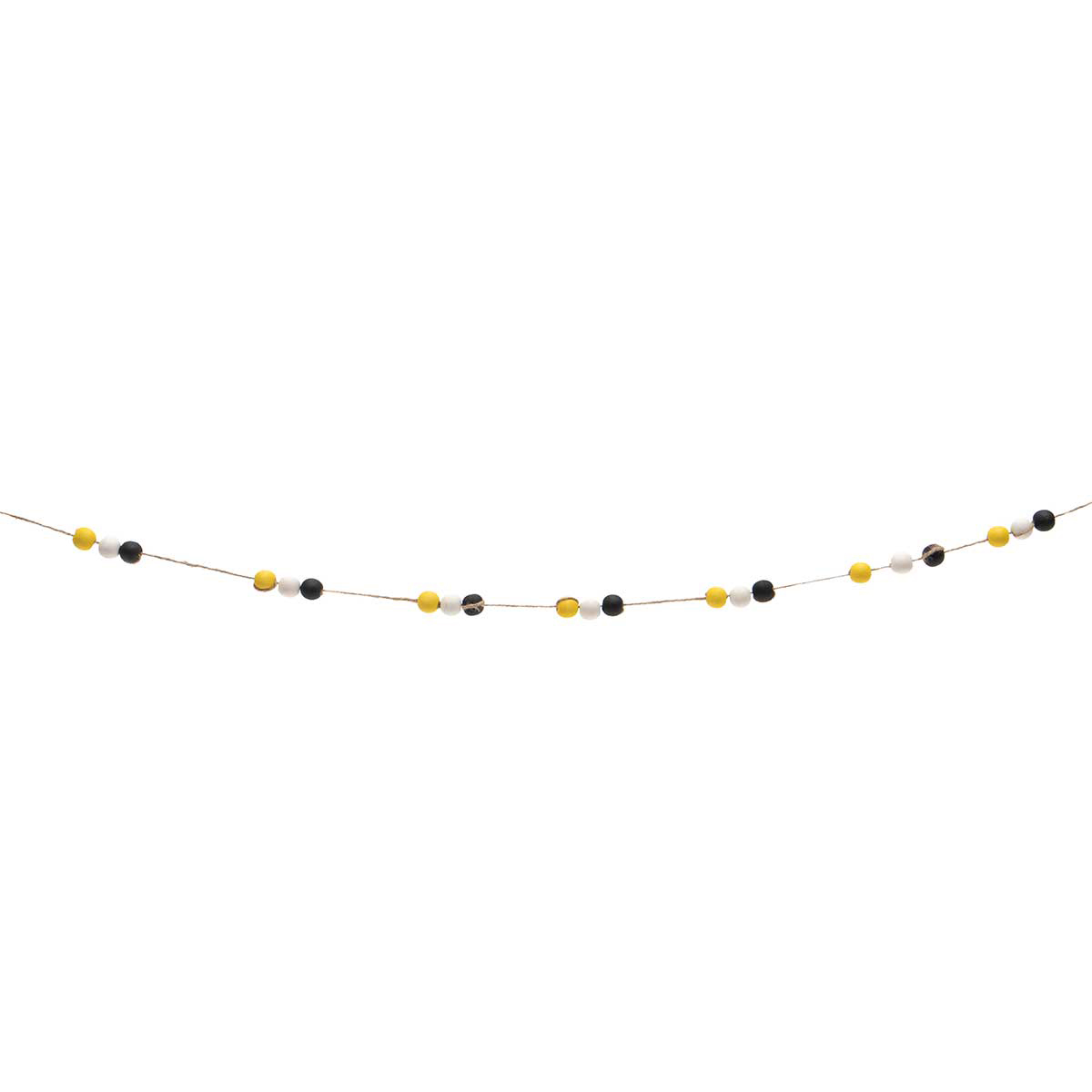 !Garland with Twine Hanger and 39 Beads