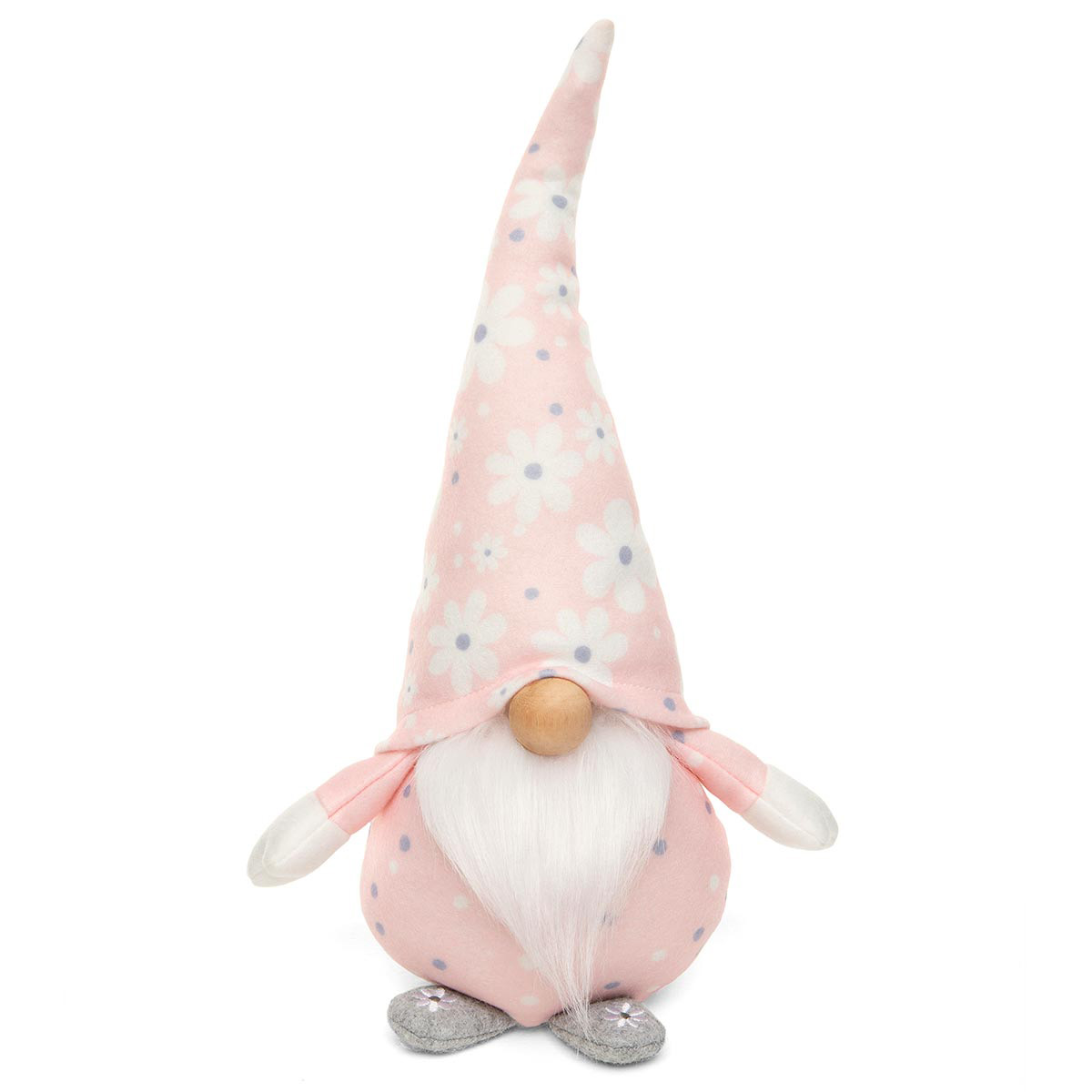 WHOOPSIE DAISY GNOME PINK/WHITE WITH WIRED HAT,