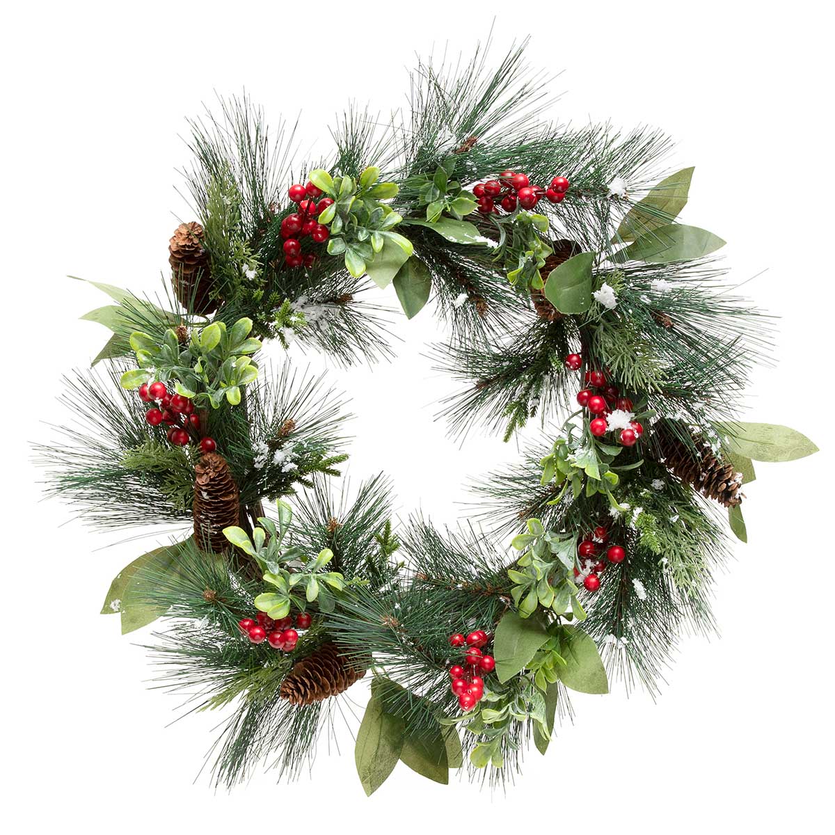 WREATH CHALET CHRISTMAS PINE 22IN
