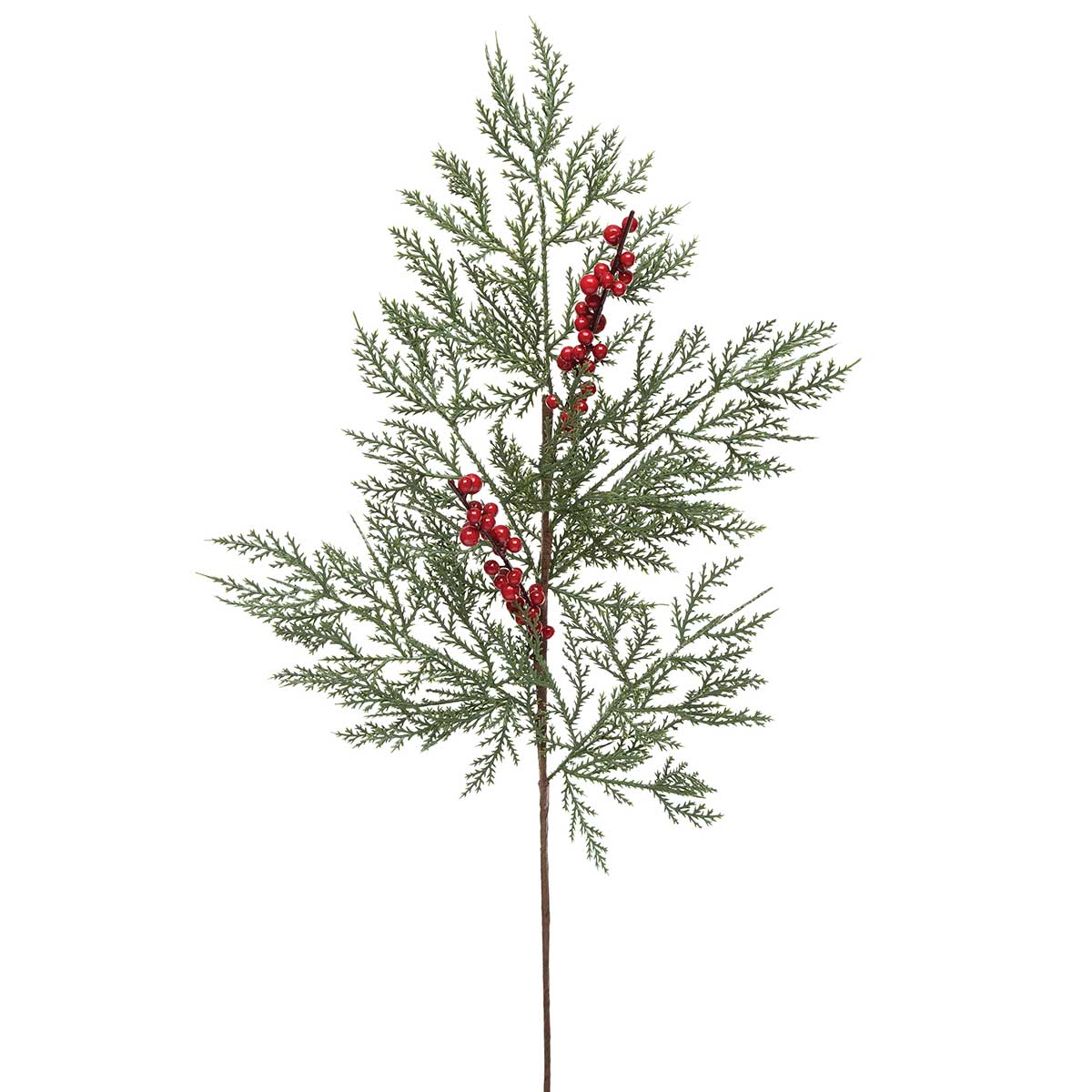 !CEDAR SPRAY WITH RED BERRIES 31"