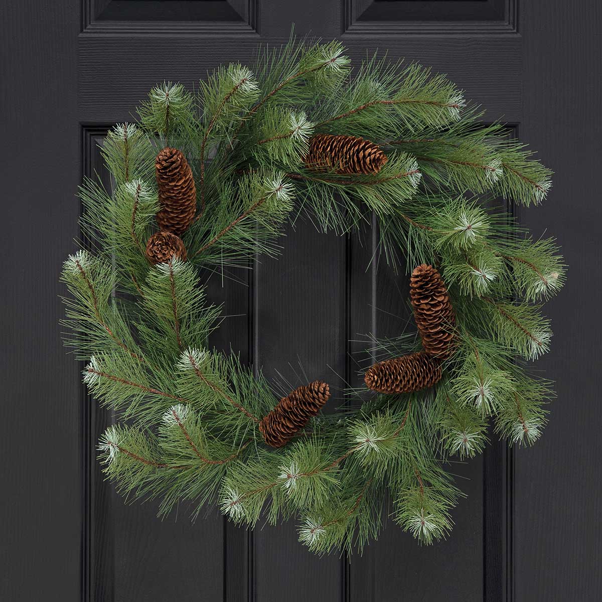 WREATH ROCKY MOUNTAIN PINE 26IN (INNER RING 12.5IN) - Click Image to Close