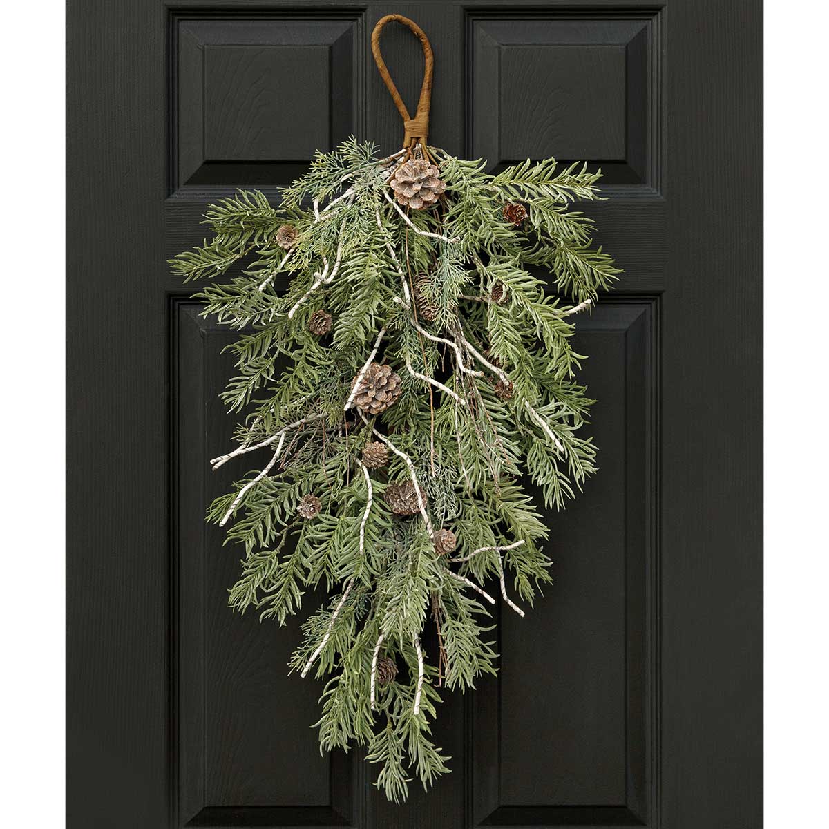 WIRED FAUX BIRCH TWIG/PINE BOUGH - Click Image to Close