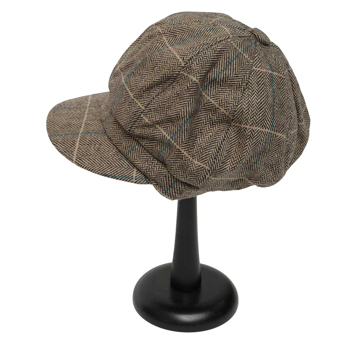 BR/TL PLAID SLOUCH HAT
